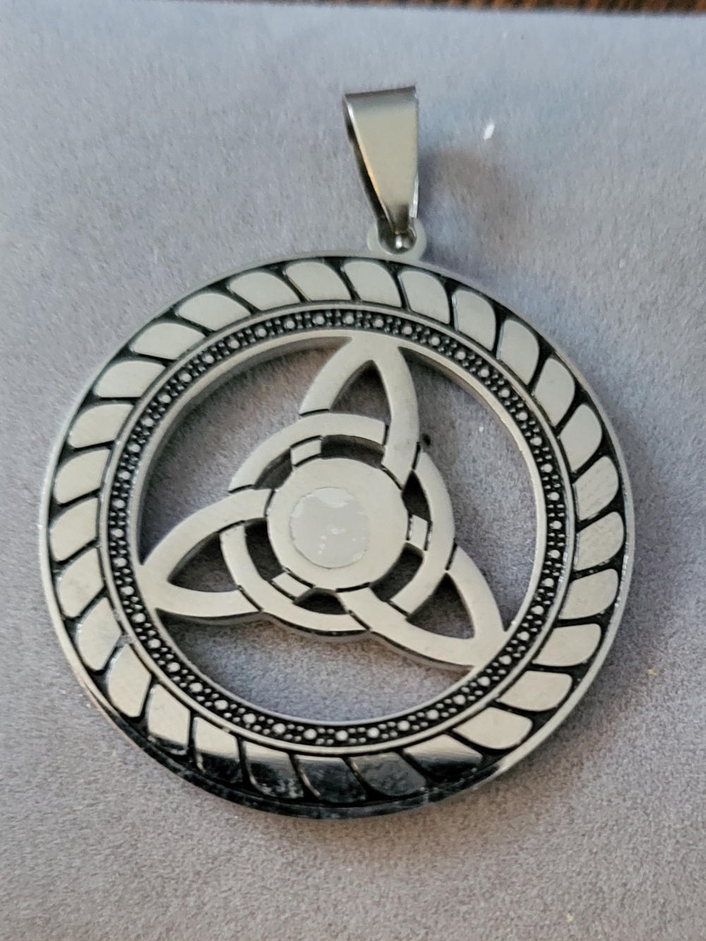 Sterling Silver Celtic Trinity Knot Pendant - Silver